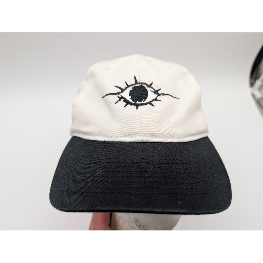 Lemony Snicket A Series of Unfortunate Events Eye Logo Promo Hat White Black